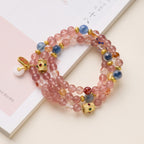 草莓晶愛情與財富手鍊