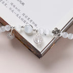 Mondschein Katzenauge Glücksübertragungs-Armband