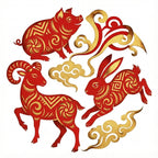 羊生肖守護者：貴人與盟友能量手鍊