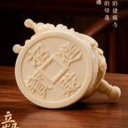 "Immediate Wealth" (Ma Shang) Porcelain Horse Statue – Feng Shui Cure for Fast Career Growth & Prosperity