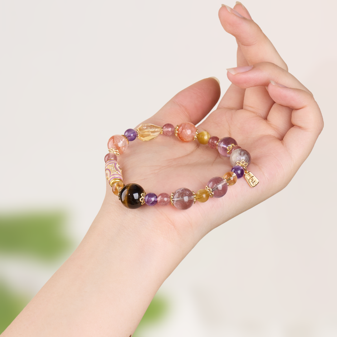 Divine Fire & Wealth Multi-Gem Bracelet
