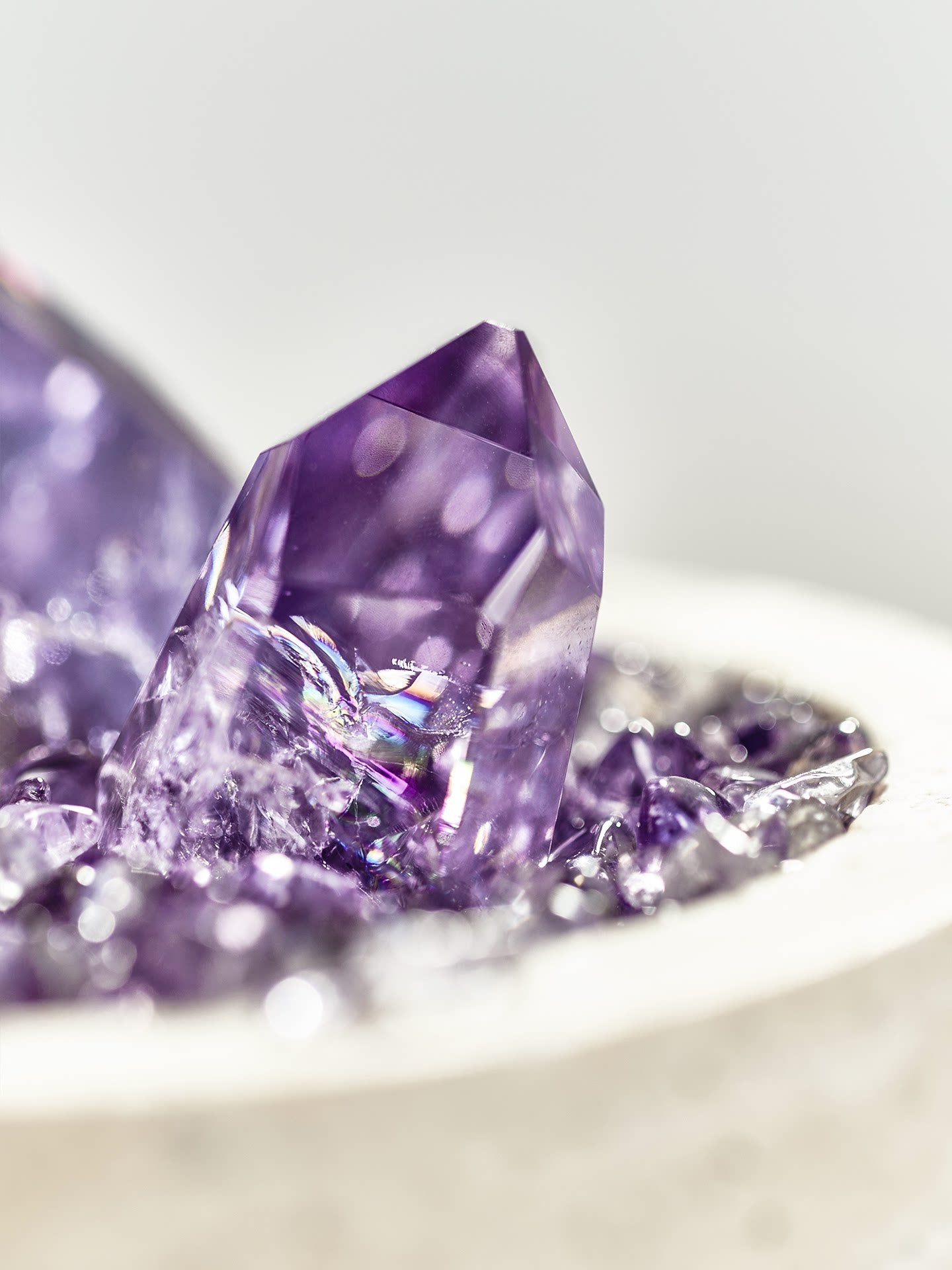 Amethyst Wisdom Basin: Career & Clarity
