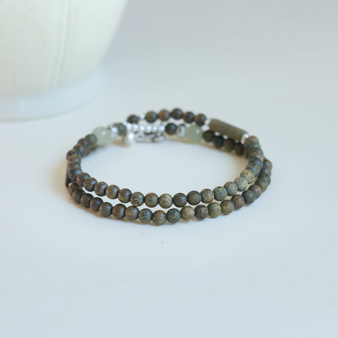 Green Sandalwood Peace & Joy Zen Bracelet