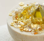 Citrine Travertine Wealth Treasure Bowl