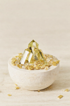 Citrine Travertine Wealth Treasure Bowl