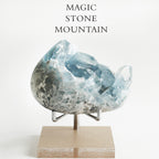 Celestial Blue Raw Celestite Crystal Geode