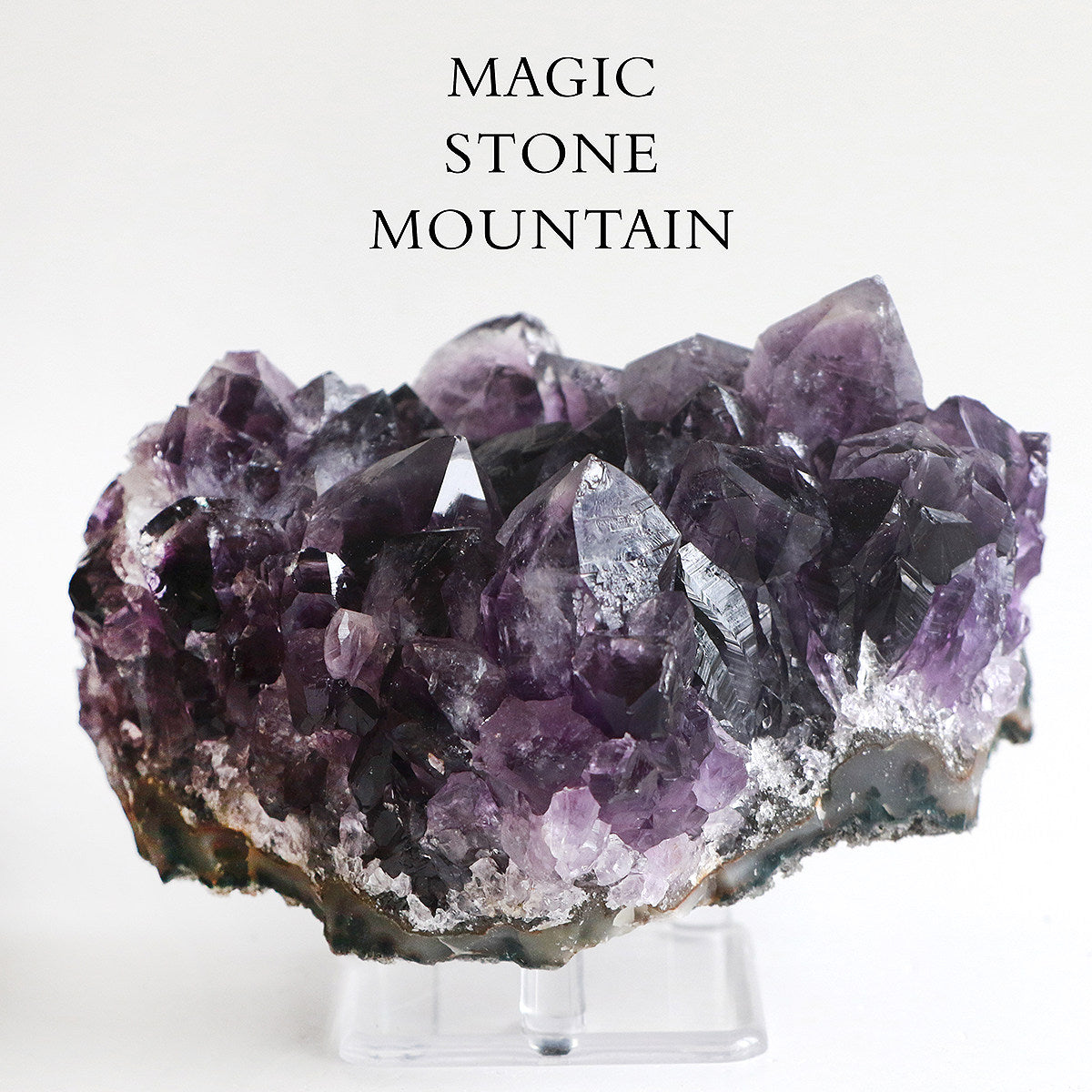 Natural Uruguay Amethyst Geode Cluster