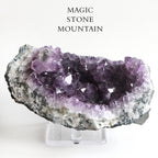 Racimo de Geoda de Amatista Natural de Uruguay