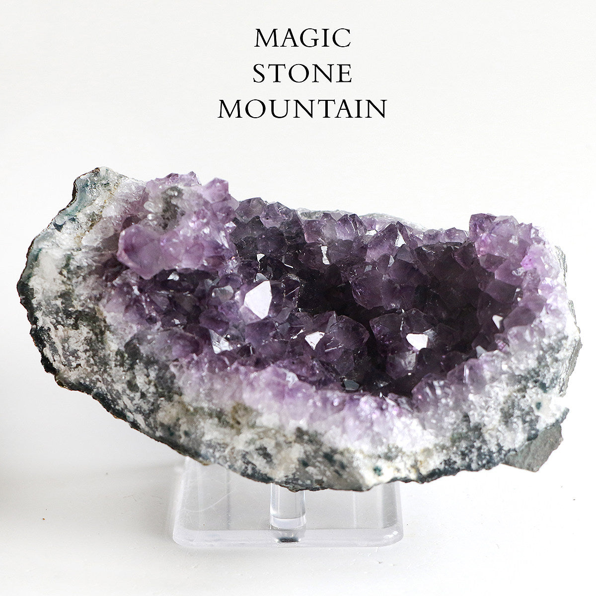 Natural Uruguay Amethyst Geode Cluster