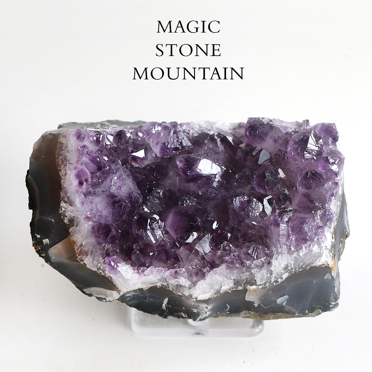 Natural Uruguay Amethyst Geode Cluster