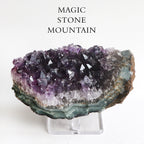 Racimo de Geoda de Amatista Natural de Uruguay