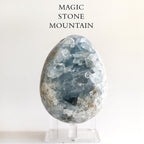 Celestial Blue Raw Celestite Crystal Geode