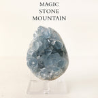 Celestial Blue Raw Celestite Crystal Geode