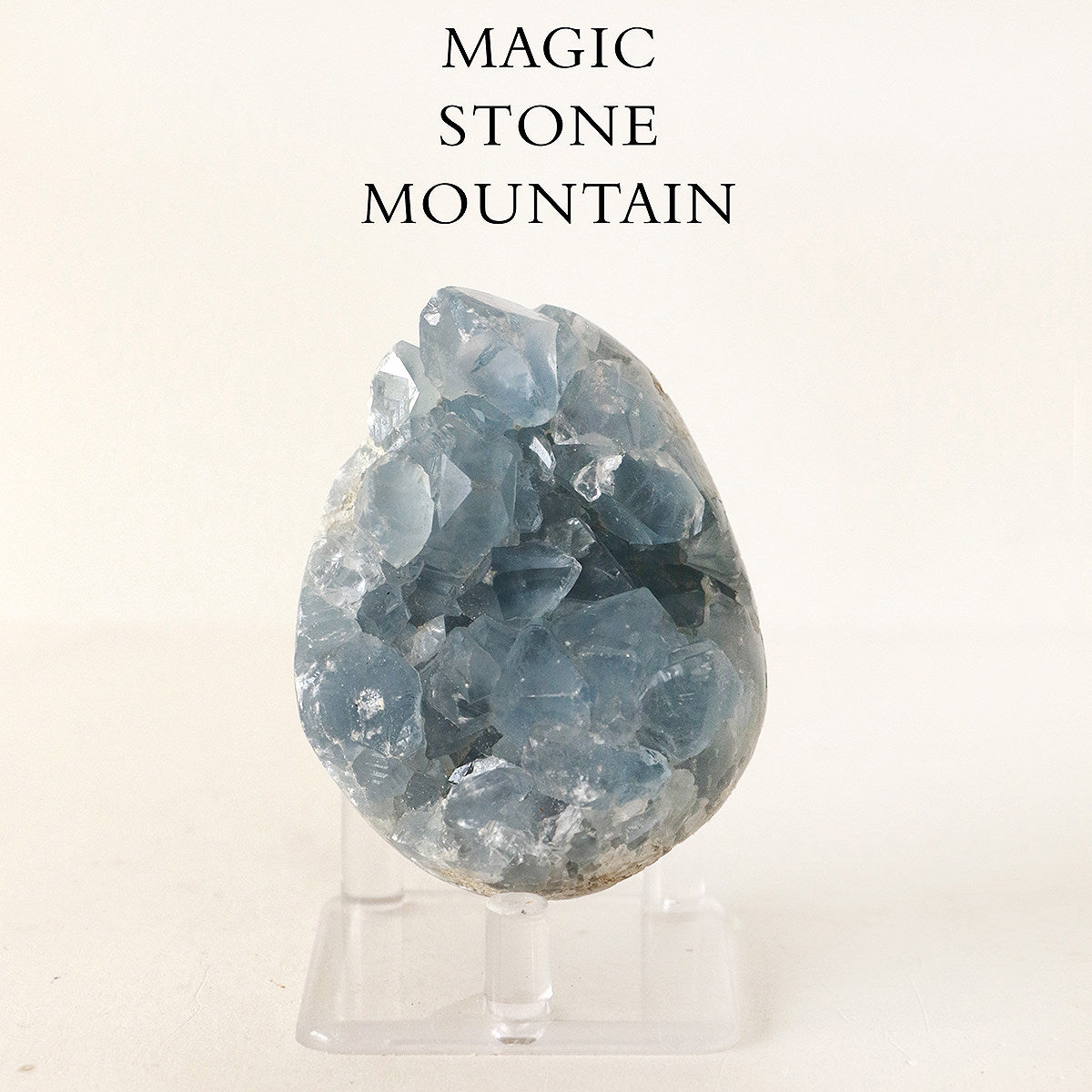 Celestial Blue Raw Celestite Crystal Geode