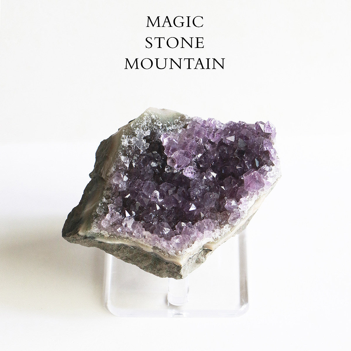 Natural Uruguay Amethyst Geode Cluster