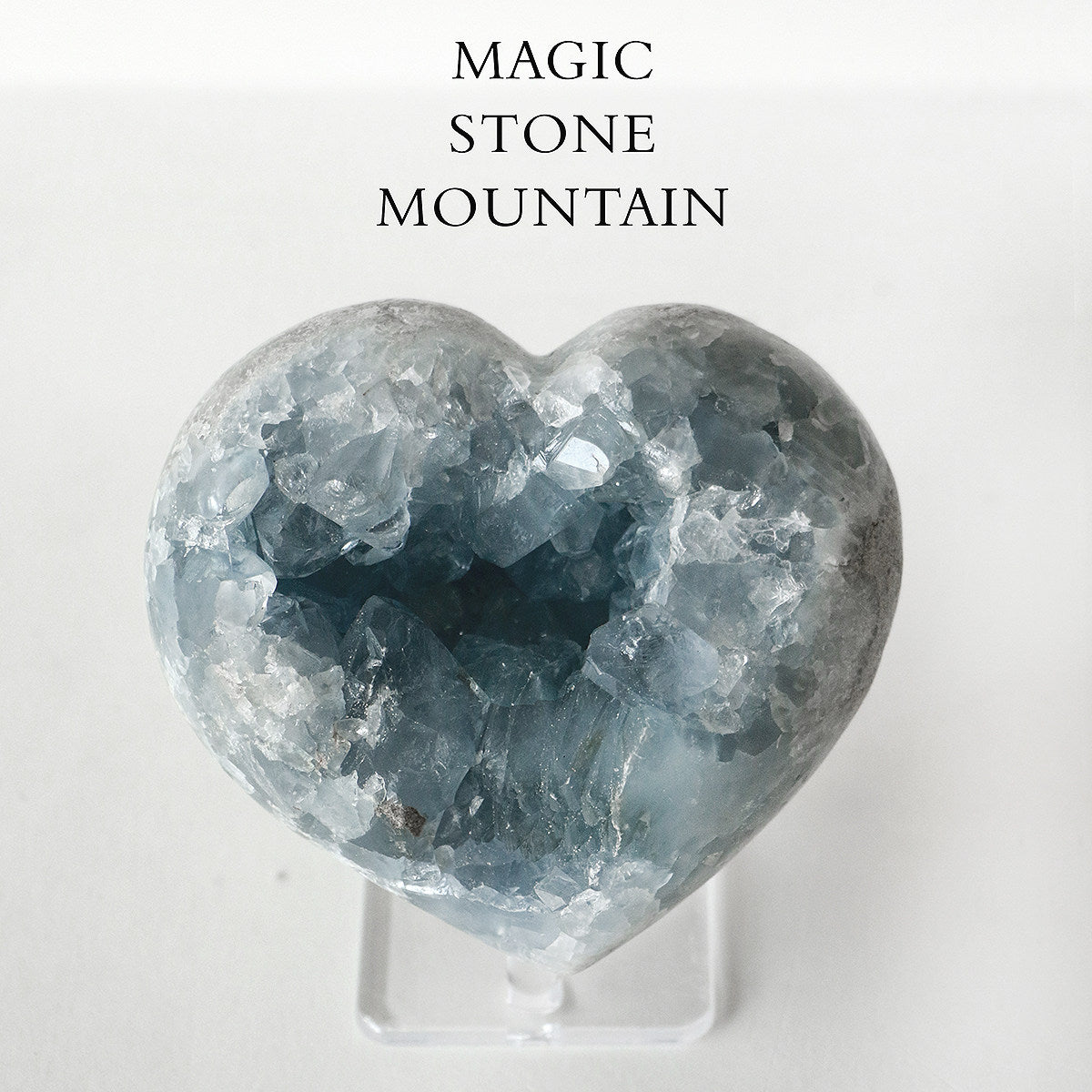 Celestial Blue Raw Celestite Crystal Geode