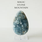 Celestial Blue Raw Celestite Crystal Geode