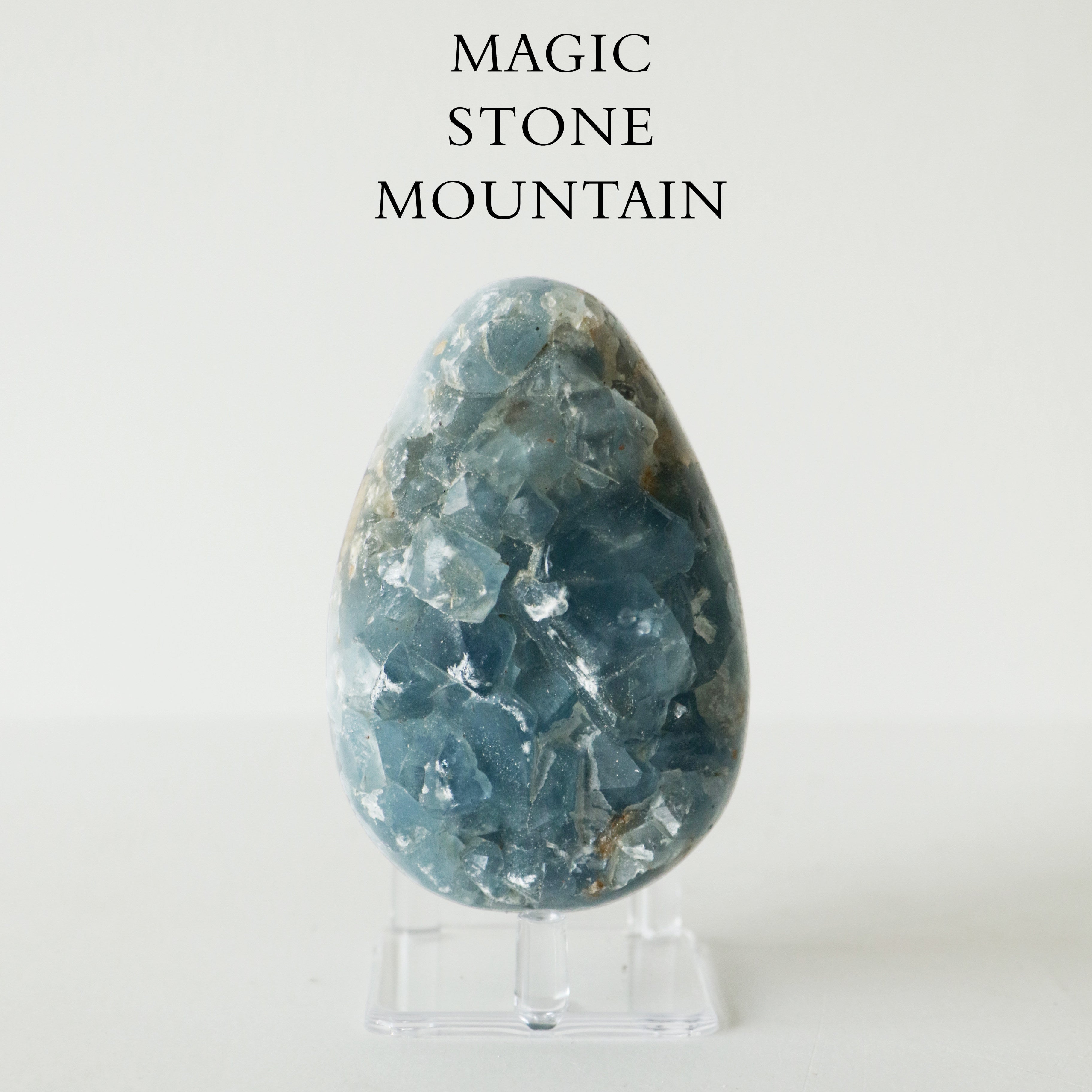 Celestial Blue Raw Celestite Crystal Geode