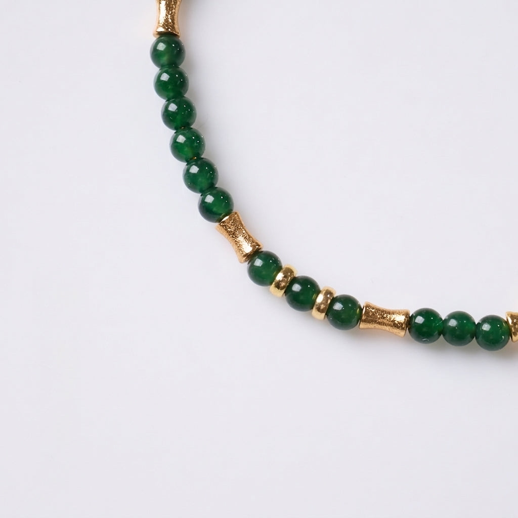 Ice Jade Bamboo Knot Bracelet