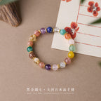 Seven Treasures Crystal Bracelet