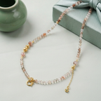 Black Gold Super Seven Crystal Fortune Ball Necklace