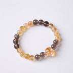 Citrine & Smoky Quartz Golden Shadow Bracelet