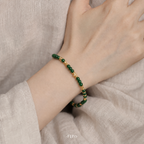 Ice Jade Bamboo Knot Bracelet