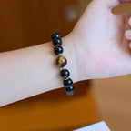 Golden Obsidian- und Tigerauge-Armband