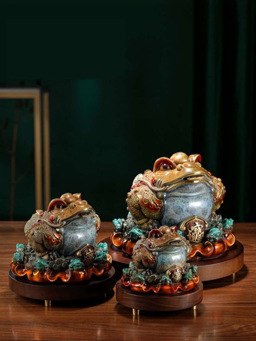 豪華黃銅金蟾擺件|「八方位」風水招財飾品– the qi flow 豪華黃銅金蟾擺件|「八方位」風水招財飾品– the qi flow