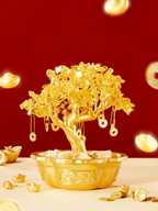 "Imperial Treasure" Money Tree & Red Coral